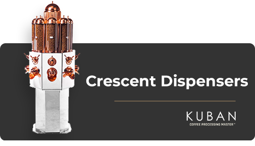 crescent dispensers Kuban® coffee roasters